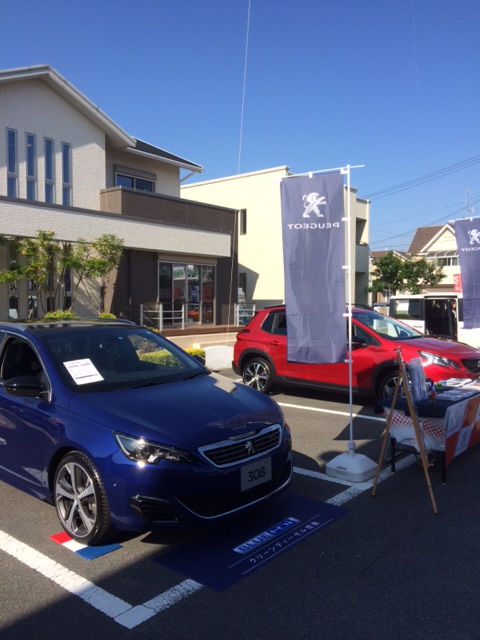 プジョー奈良 タマホーム 展示会