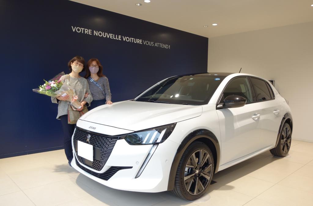 【 PEUGEOT208GT 】ご納車ありがとうございました🌷