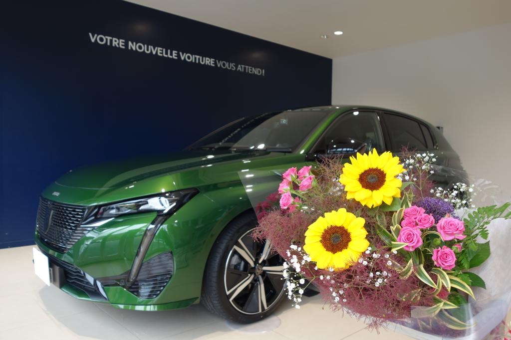 【PEUGEOT 308】ご納車 誠にありがとうございました🌹