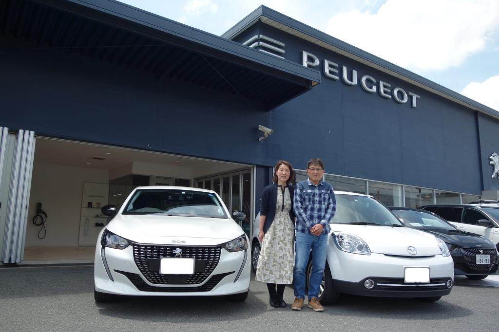 【PEUGEOT 208】ご納車 誠にありがとうございました🌹