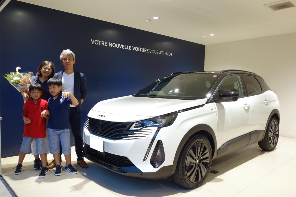 【PEUGEOT 3008 Black Pack】ご納車 誠にありがとうございました🏵️