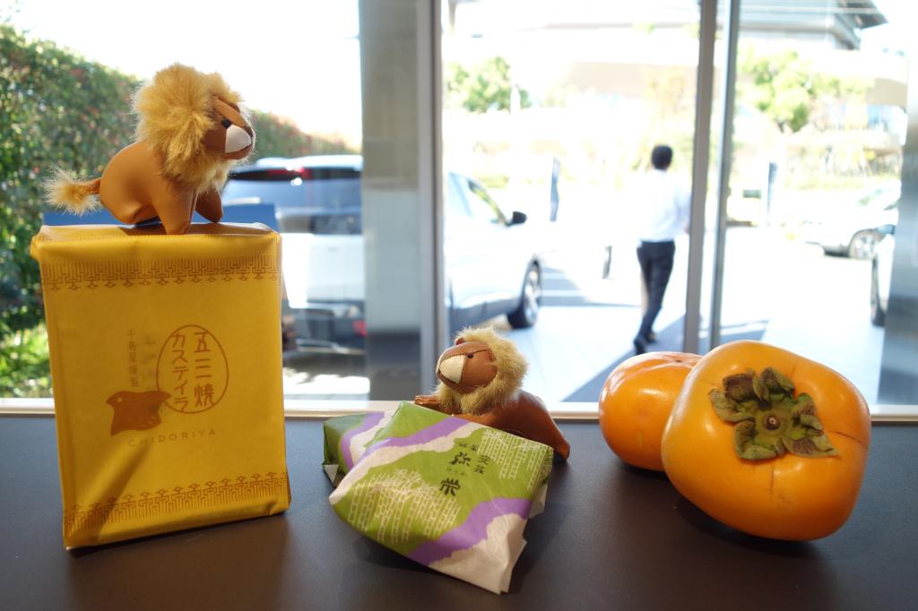 頬に肉球の後は残りませんでした🐶