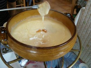 フォンデュ・オ・フロマージュ♪