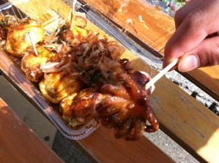 城崎へ向かう途中で…