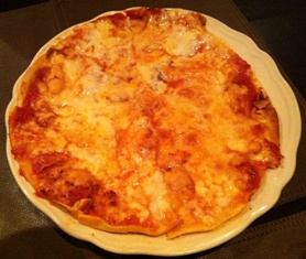 とろとろサクサクのピザ♪