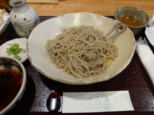お蕎麦ランチ