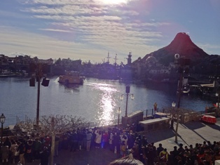 ディズニーシーでのランチ