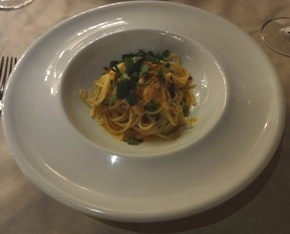 イタリアンのディナー