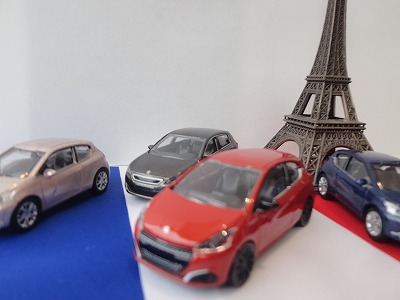 フランスの町並み