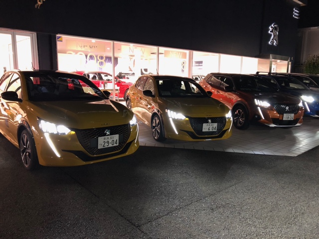 PEUGEOTの夜の顔って・・？？