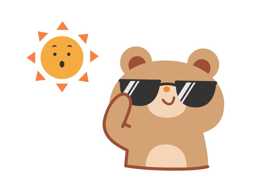紫外線から目を守りましょう👓