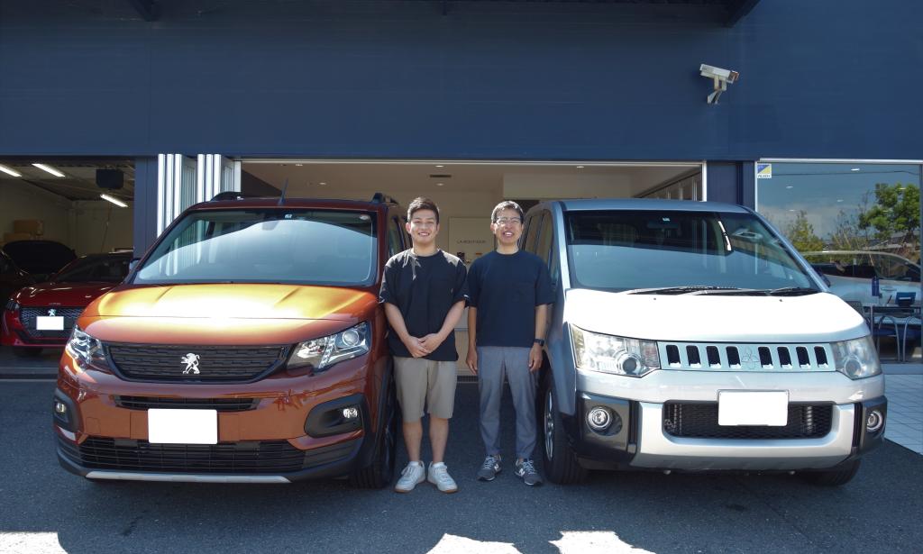 PEUGEOT『Rifter GT』ご納車ありがとうございます。