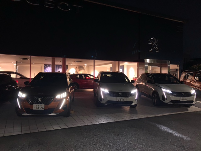 あ～きの夜長に・・・　秋～の夜長に・・・　ＰＥＵＧＥＯＴ夜の顔！！第三弾。