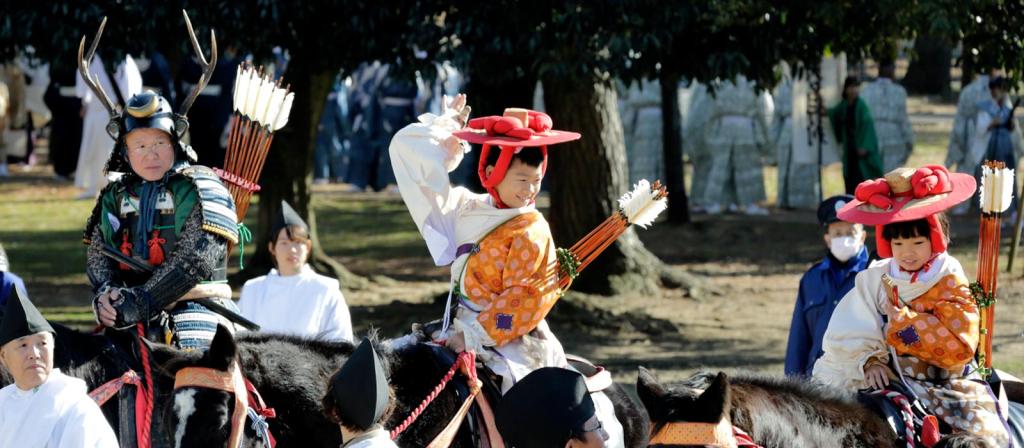 おん祭の日は学校が半休になって見に行ったと聞いたのですが…🏇
