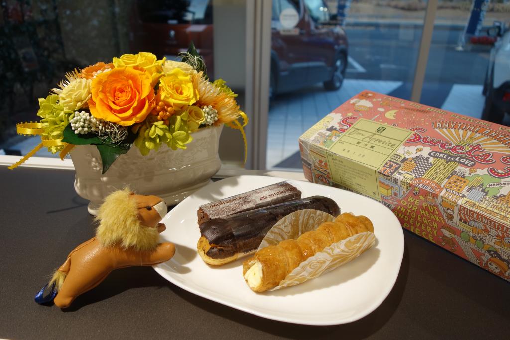 嬉しい差し入れをありがとうございました🍫🍰