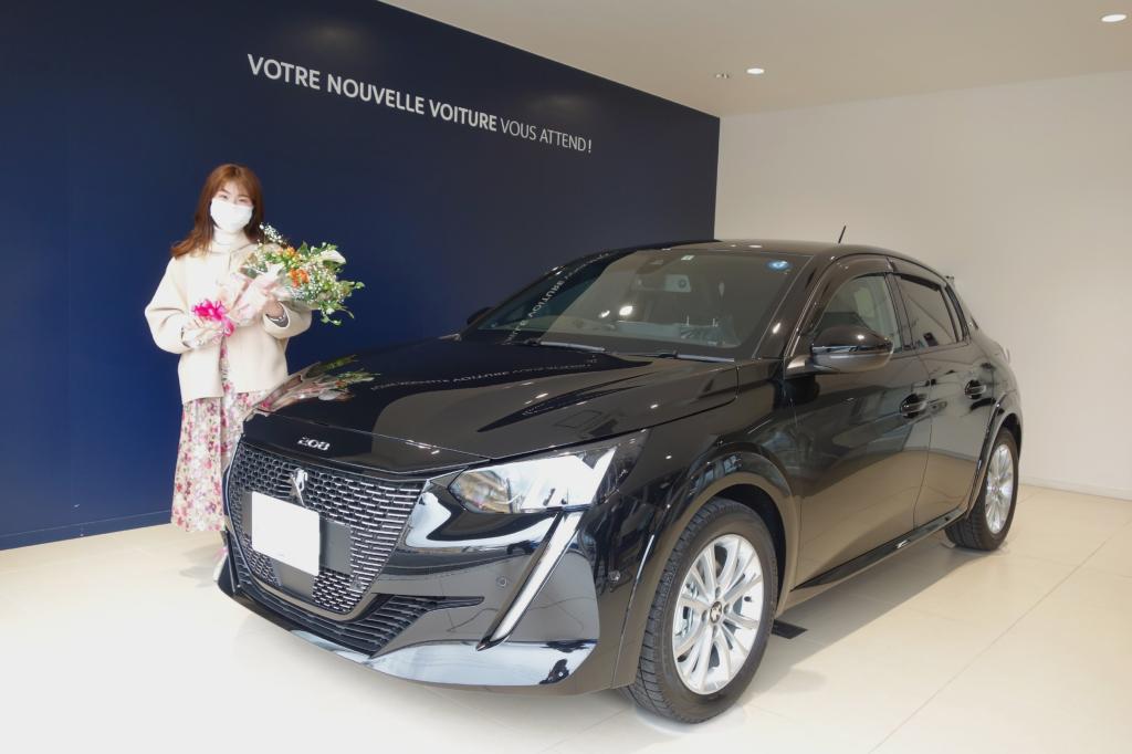 PEUGEOT208GT ご納車ありがとうございました🌸