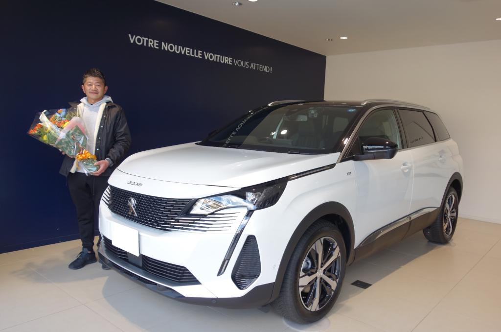 PEUGEOT 5008 ご納車ありがとうございました🌼
