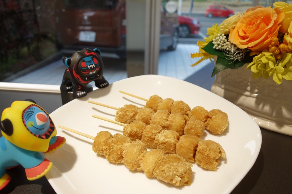 またまたお団子をたくさん いただきました🤩🍡