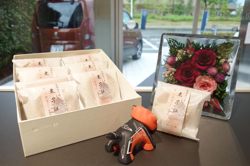 とっても嬉しい餡子餅をいただきました😆