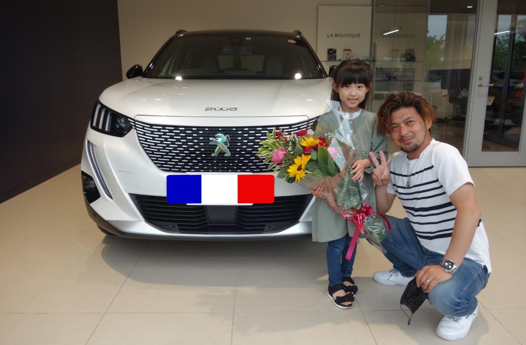 【PEUGEOT e-2008 GT-LINE】ご納車ありがとうございました🌻✨