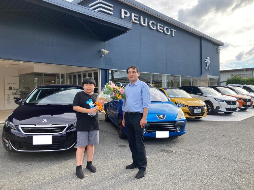 【 PEUGEOT 308 】ご納車いただきありがとうございました🌻