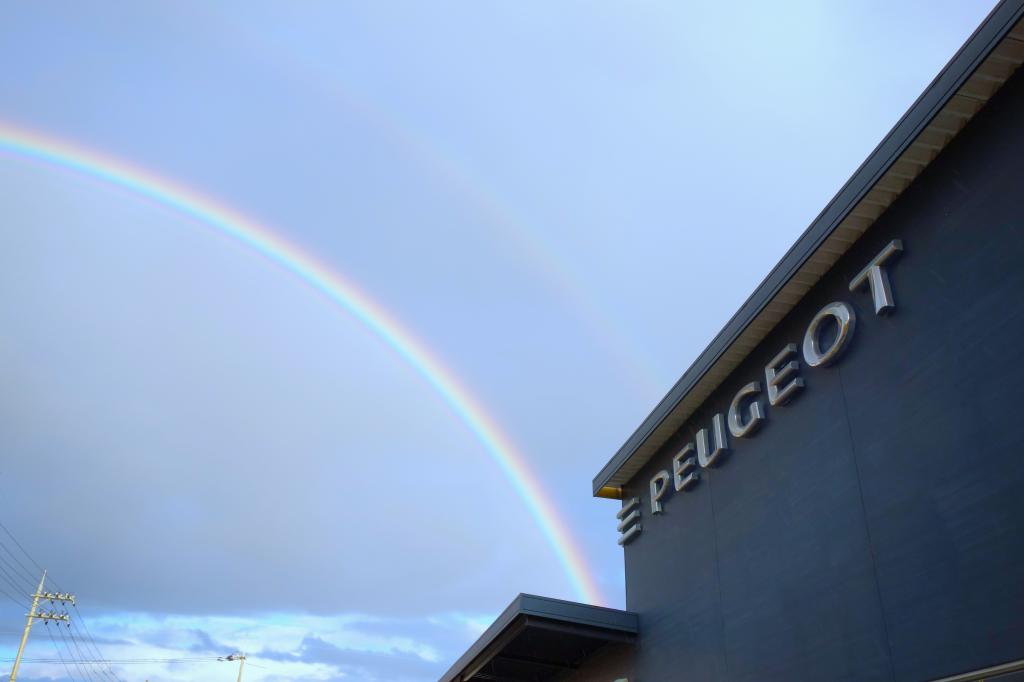 ダブルレインボーは幸運到来の予兆🌈？
