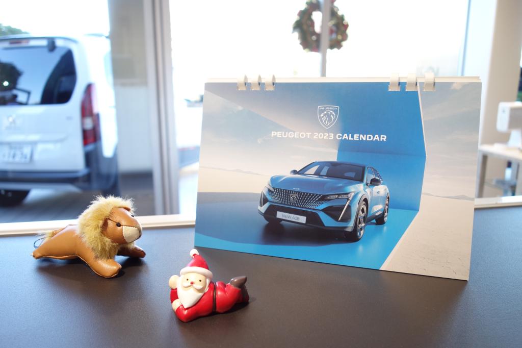 PEUGEOTカレンダーが到着いたしました🗓️