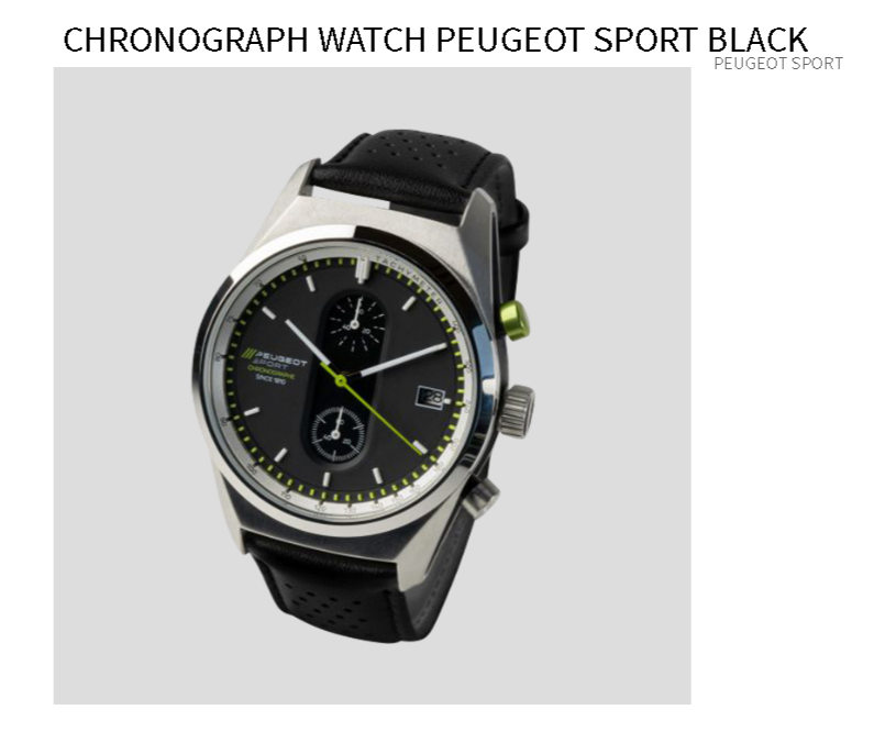 【PEUGEOT GOODS】 WATCHのご紹介です⌚