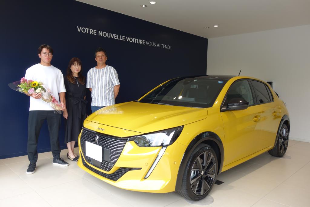 【PEUGEOT 208】 ご納車 誠にありがとうございました🏵️