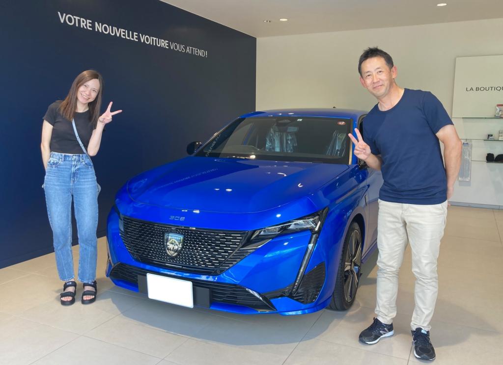【 PEUGEOT 308 HYBRID 】ご納車誠にありがとうございました🌻
