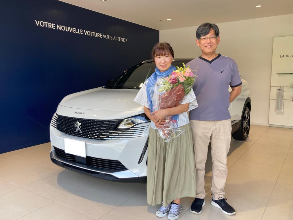 【PEUGEOT 3008】ご納車 誠にありがとうございました🕊️