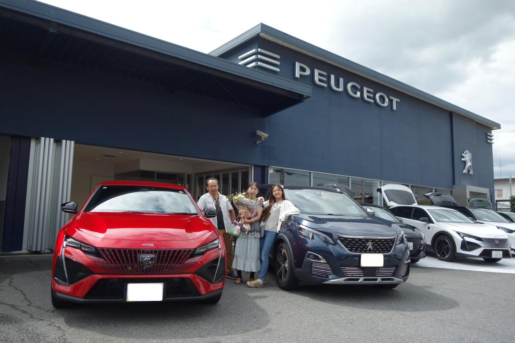 【PEUGEOT 408】ご納車誠にありがとうございました🌻