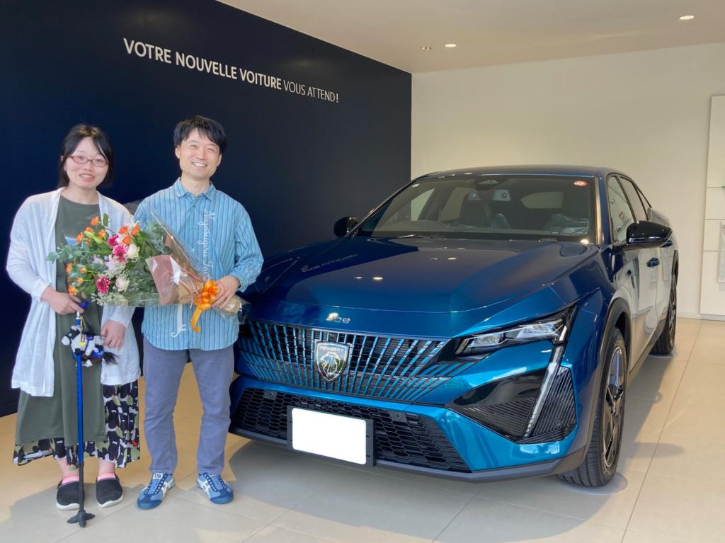 【PEUGEOT 408 HYBRID】ご納車誠にありがとうございました🎀