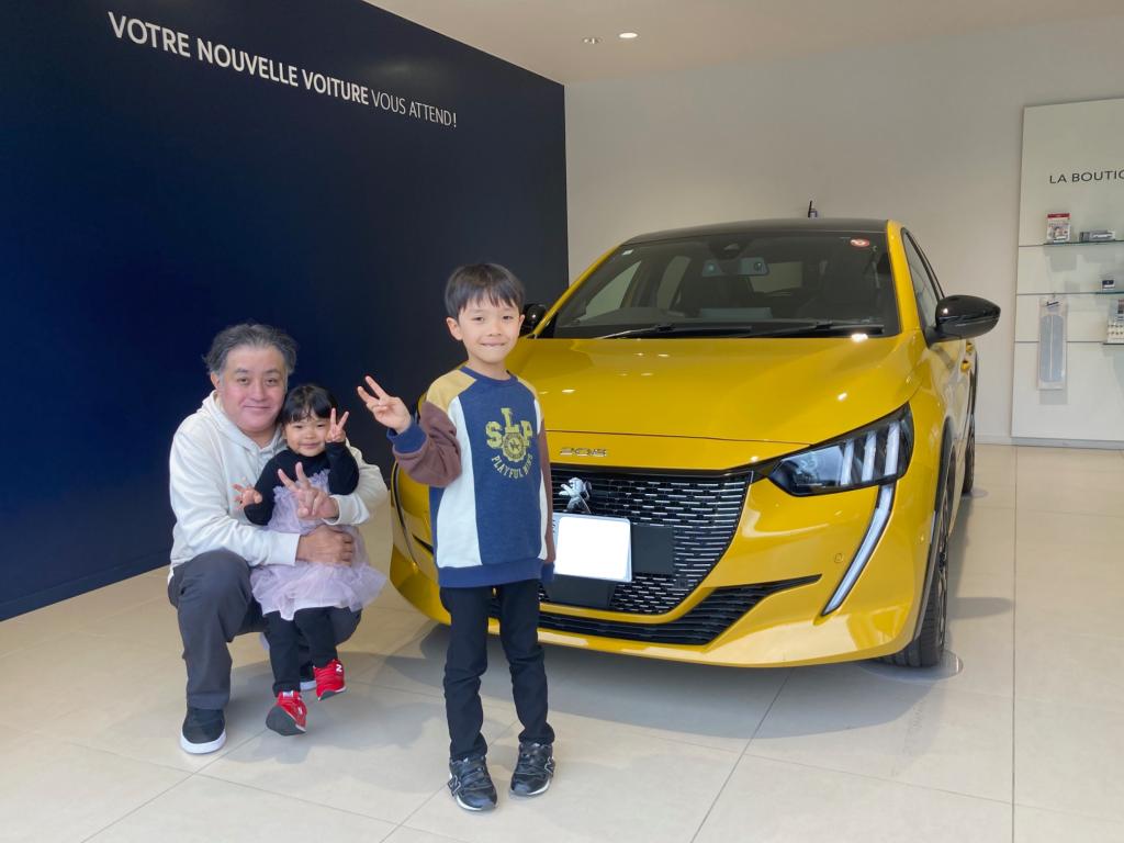 【PEUGEOT 208】ご納車誠にありがとうございました🎉