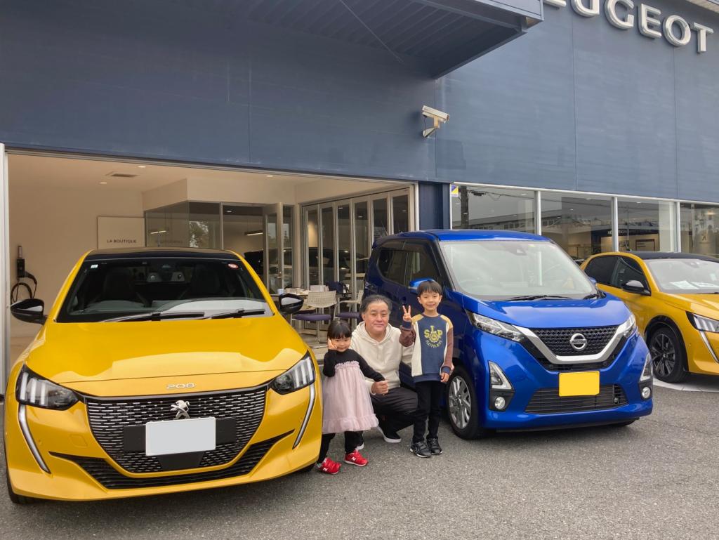 【PEUGEOT 208】ご納車誠にありがとうございました🎉