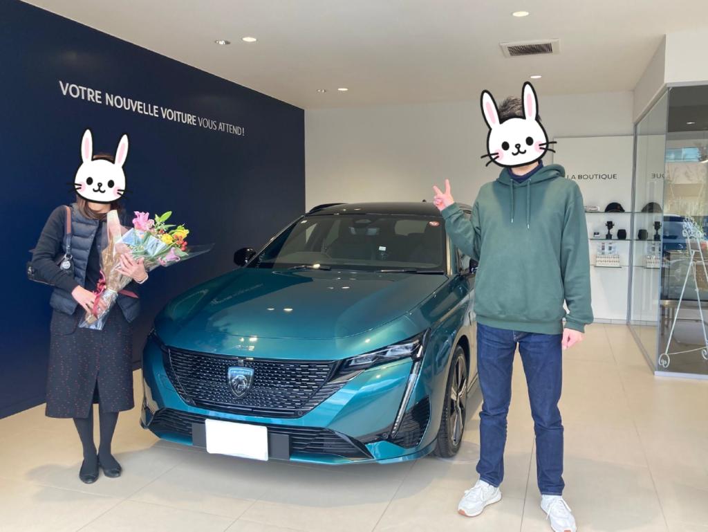 【PEUGEOT 308SW】ご納車誠にありがとうございました🌹