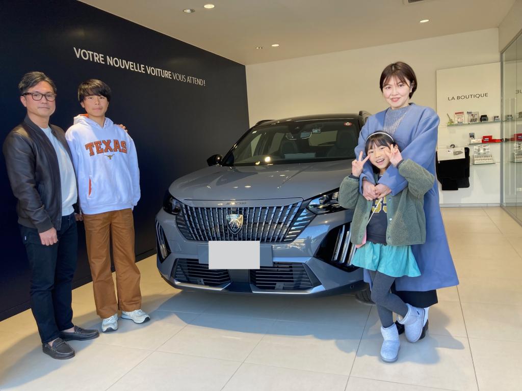 【PEUGEOT 2008】ご納車ありがとうございました🎉