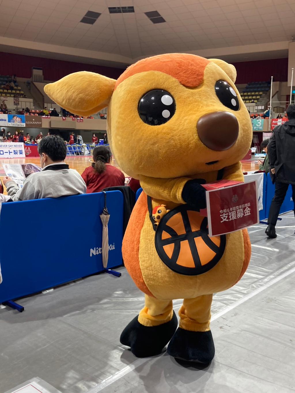 昨日はバンビシャス奈良の応援に行ってきました✨🏀