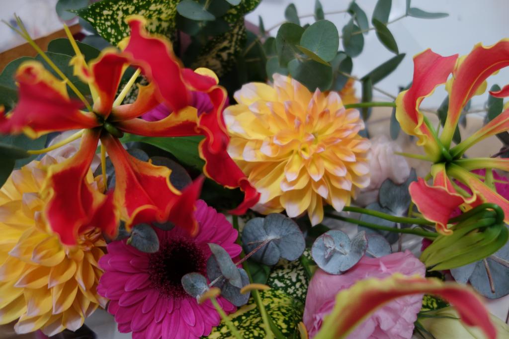 本日のお花が届きました💐✨