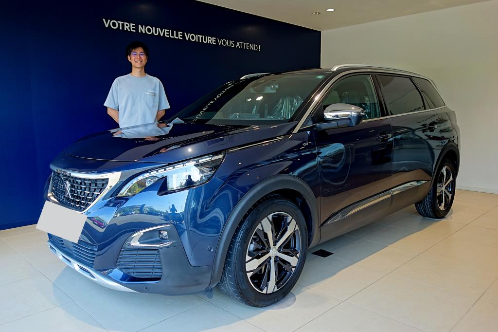 【PEUGEOT 5008 GT FCP BlueHDi】ご納車ありがとうございました🕊️
