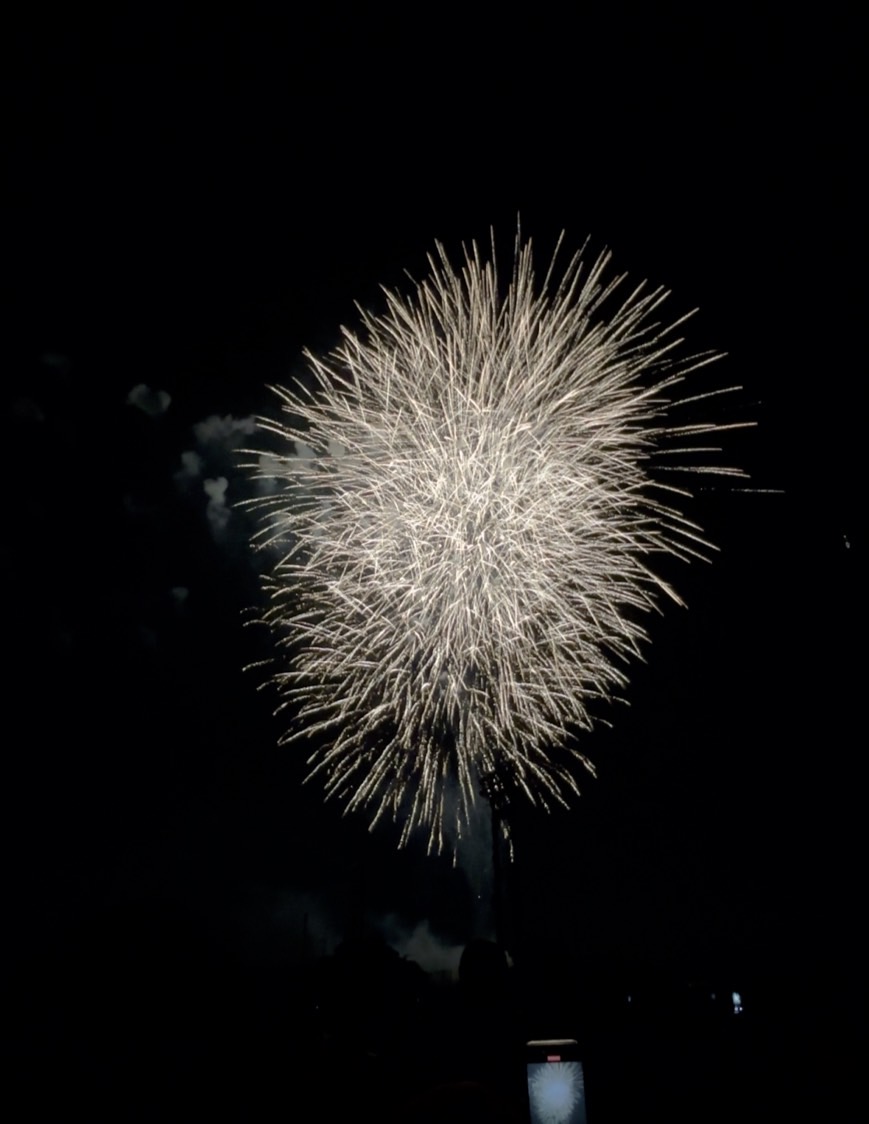 今年初花火を見てきました✨