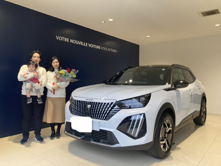 【PEUGEOT 2008】ご納車ありがとうございました🎉