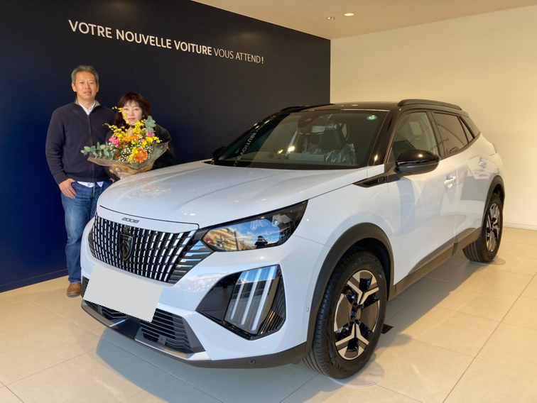 【PEUGEOT 2008】ご納車ありがとうございました🎉