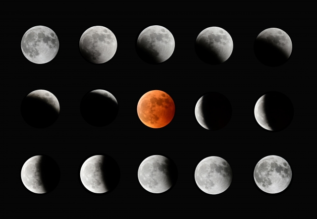 皆既月食、皆さま見られましたか？？🌙🌙