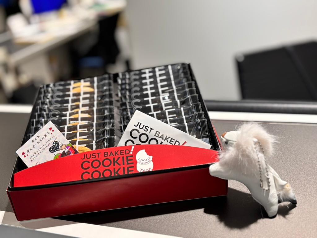 お客様より差し入れをいただきました🍪💕